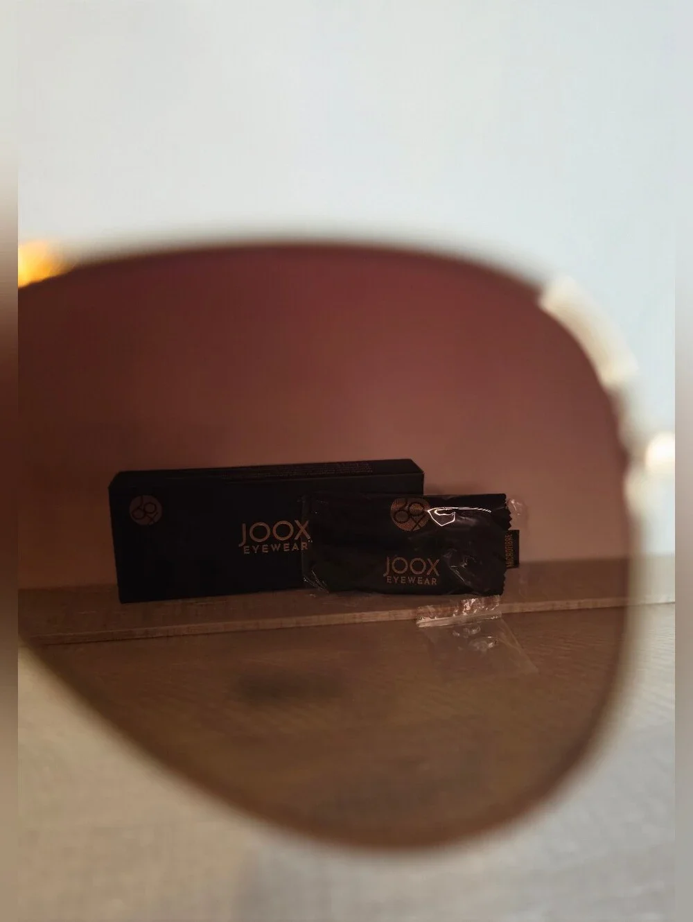 New! JOOX Polarized Pilot Sunglasses JX2775-135P Gold/Gradient Brown
